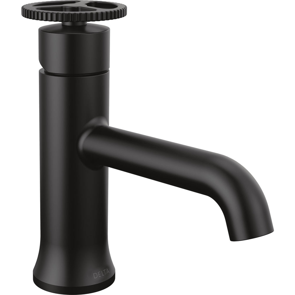 Delta Trinsic® 558-BLMPU-DST Single Handle Matte Black Bathroom Faucet