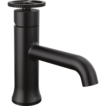 Delta Trinsic® 558-BLMPU-DST Single Handle Matte Black Bathroom Faucet