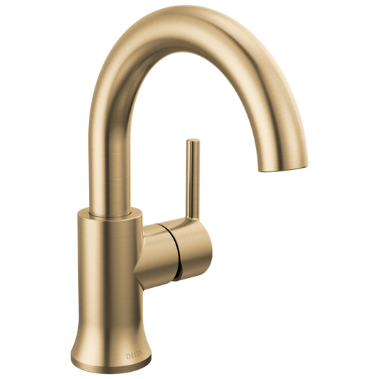 Delta Trinsic® 559HAR-CZ-DST Single Handle Champagne Bronze Bathroom Faucet