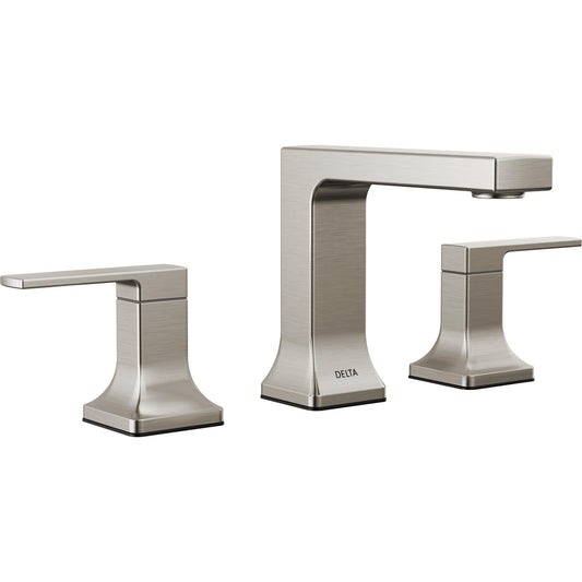 Delta Velum™ 3537LF-SSMPU Two Handle Stainless Steel Widespread Faucet
