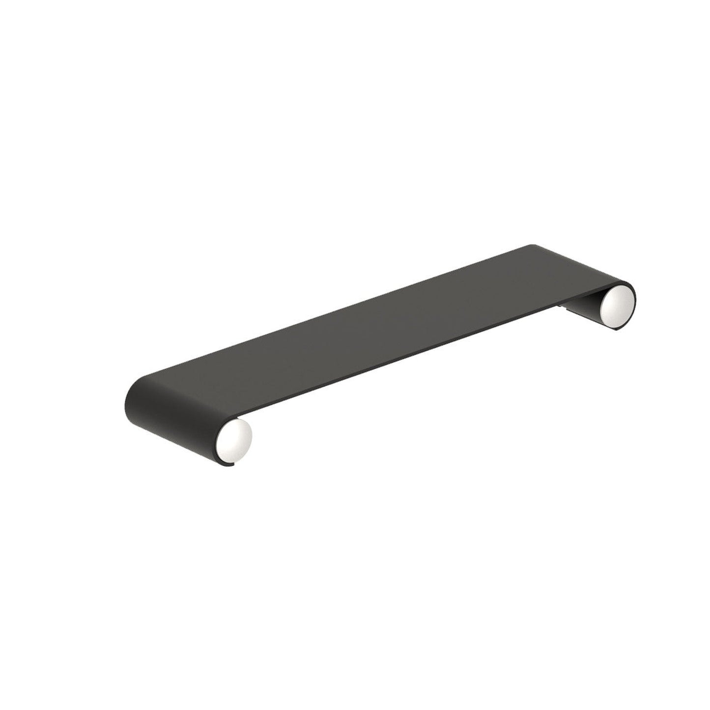 Design By Intent - Ever Life Designs Elegancia 10" Black Floating Shower and Bathroom Shelf