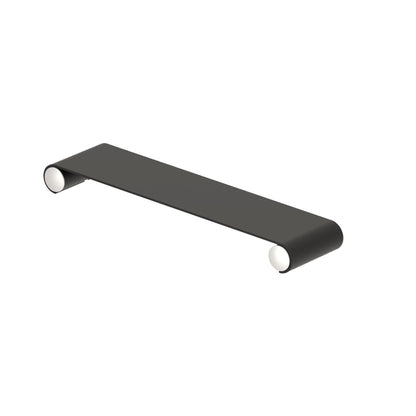 Design By Intent - Ever Life Designs Elegancia 10" Black Floating Shower and Bathroom Shelf