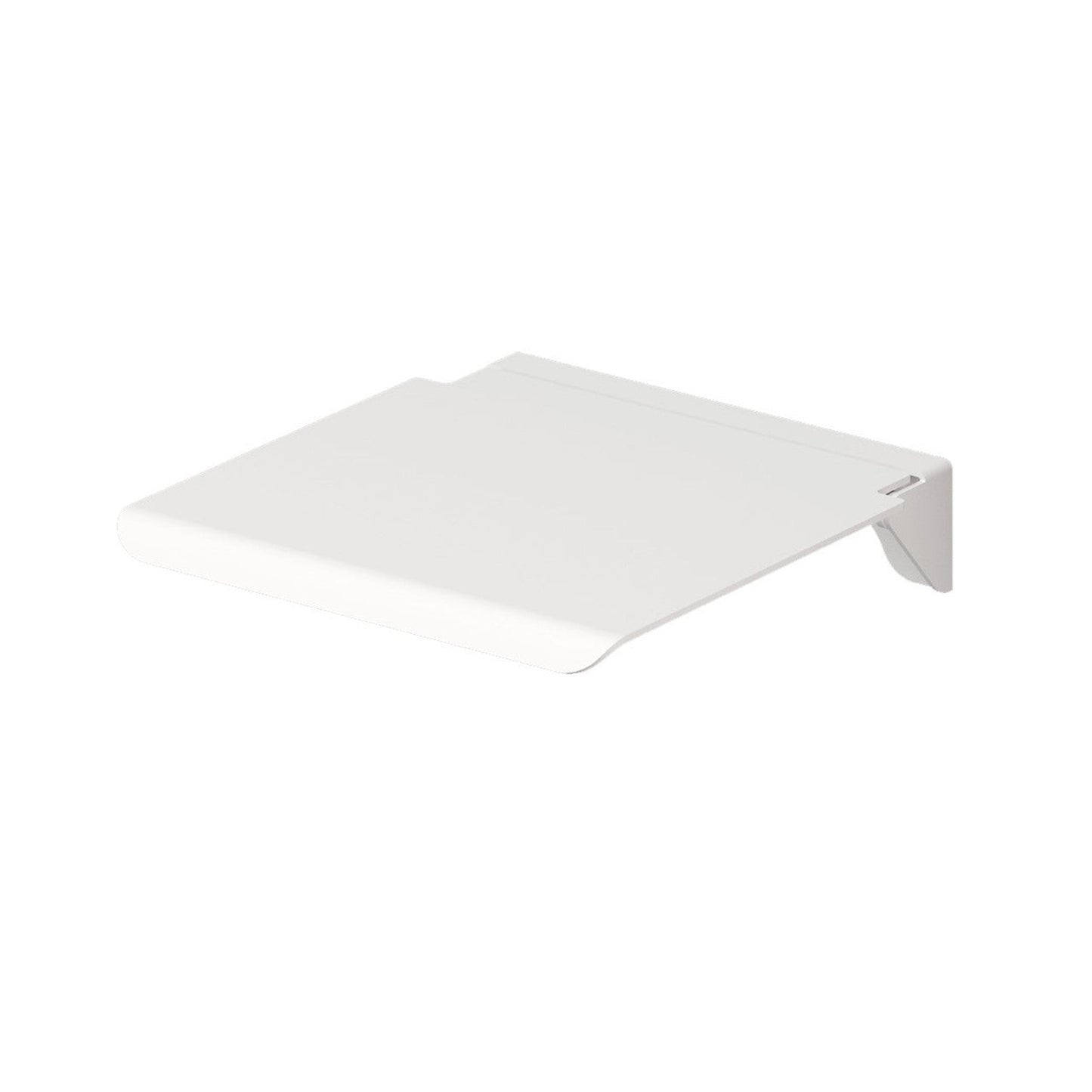 Design By Intent - Ever Life Designs Elegancia 15" White ADA Compliant Folding Shower Seat