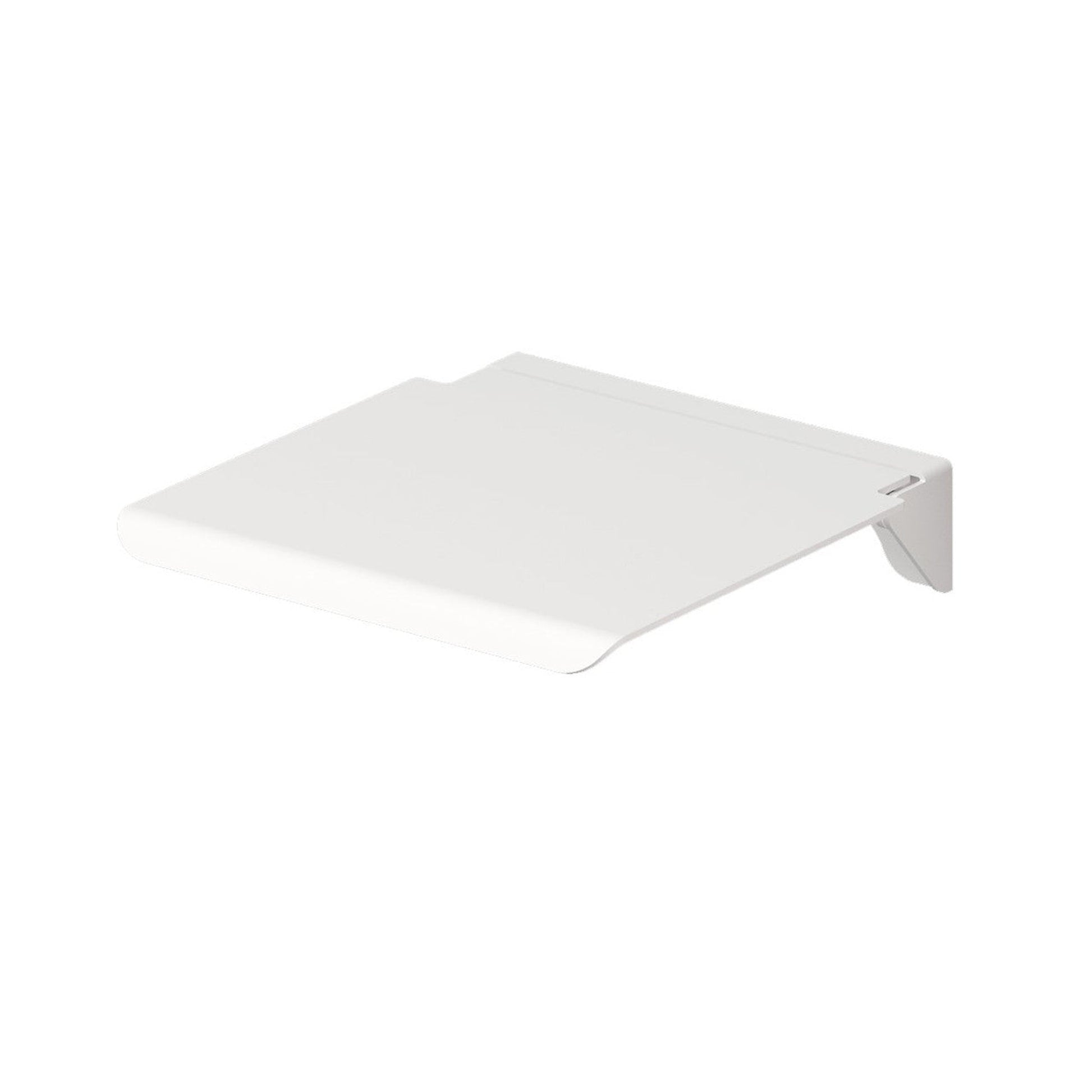Design By Intent - Ever Life Designs Elegancia 15" White ADA Compliant Folding Shower Seat