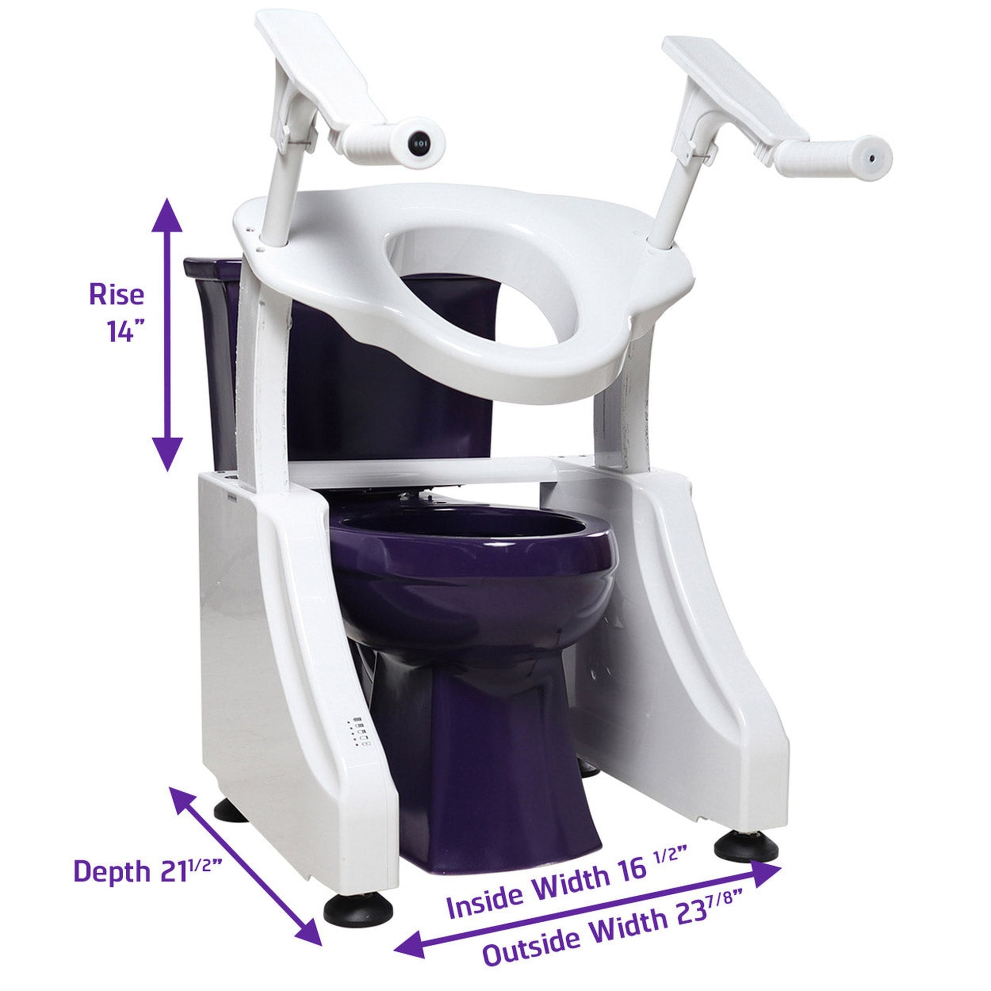 Dignity Lifts Deluxe DL1 Electric Toilet Lift