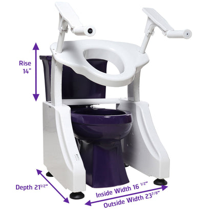 Dignity Lifts Deluxe DL1 Electric Toilet Lift