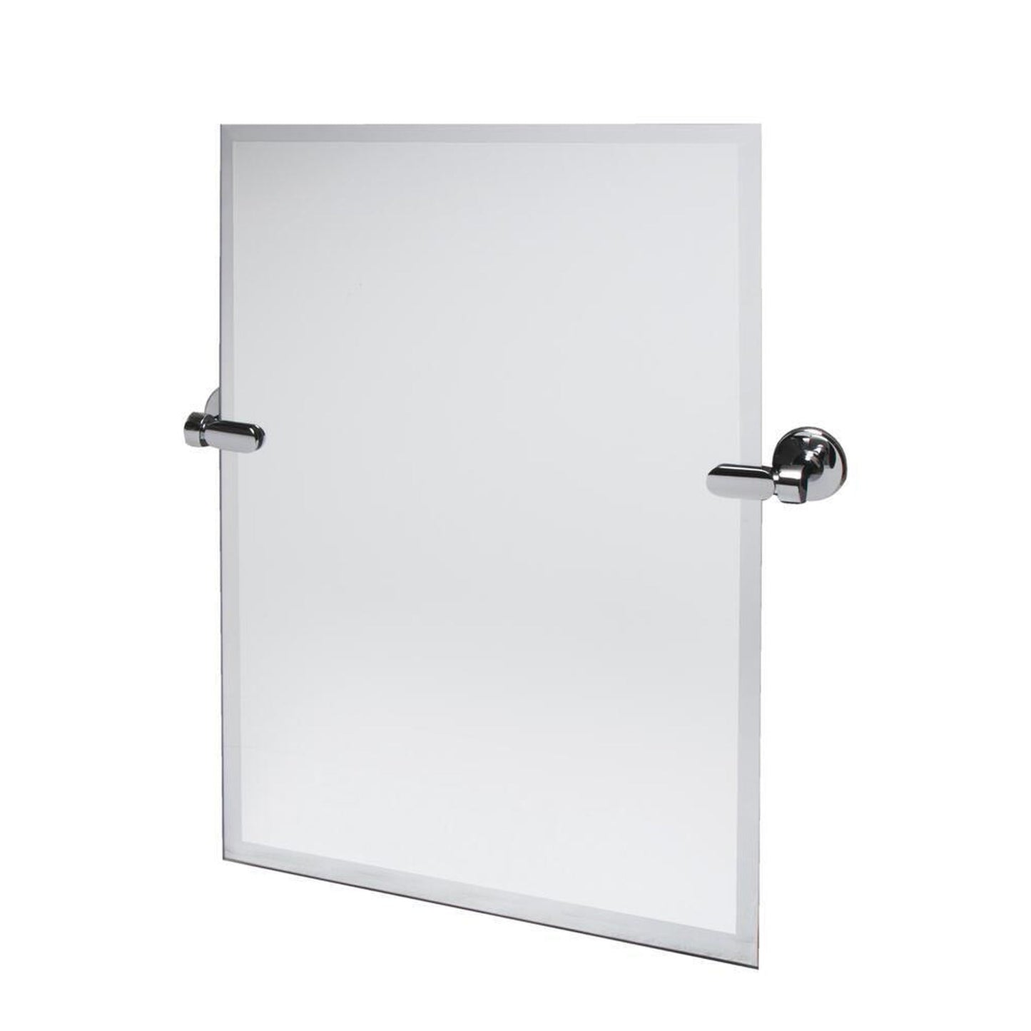 Dreamwerks 21" x 24" Chrome Rectangular Frameless Pivot Mirror