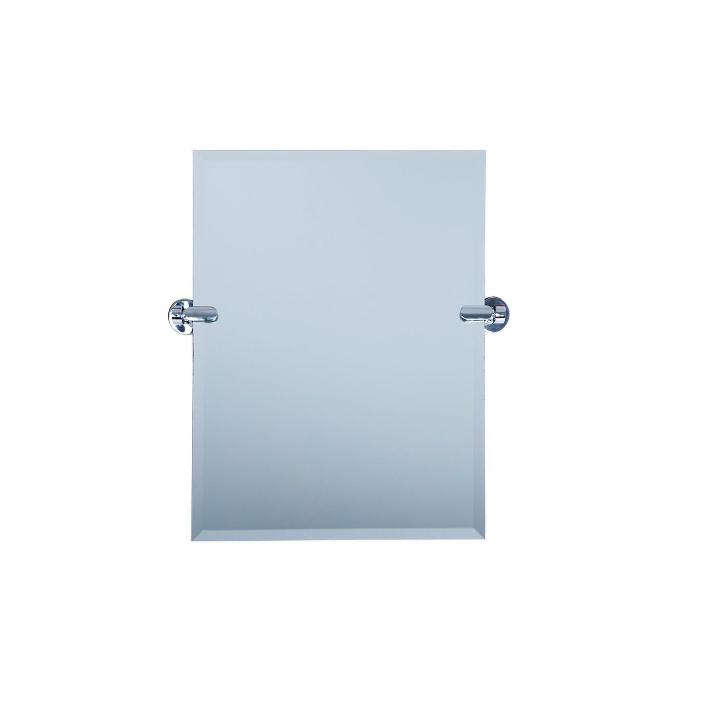 Dreamwerks 21" x 24" Chrome Rectangular Frameless Pivot Mirror