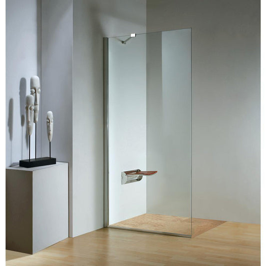Dreamwerks 32" x 79" Clear Glass Frameless Fixed Walk-in Shower Door