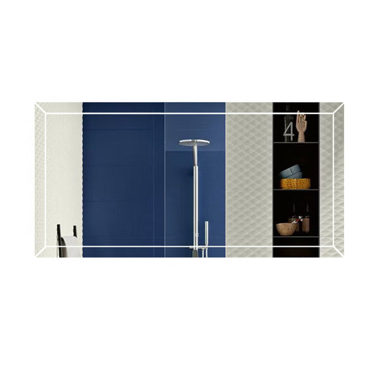 Duko Athena 60" With White LED Mirror and Anti-Fog, Bluetooth Options Clear Glass Vanity Mirror