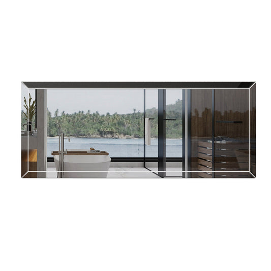 Duko Athena 72" With White LED Mirror and Anti-Fog, Bluetooth Options Clear Glass Vanity Mirror