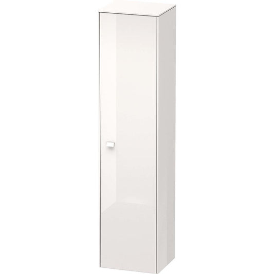 Duravit Brioso 17" x 70" x 14" Tall Cabinet With Right Door in White High Gloss