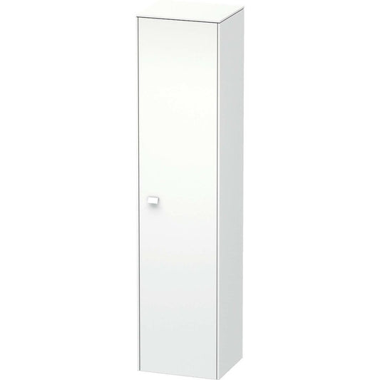 Duravit Brioso 17" x 70" x 14" Tall Cabinet With Right Door in White Matt