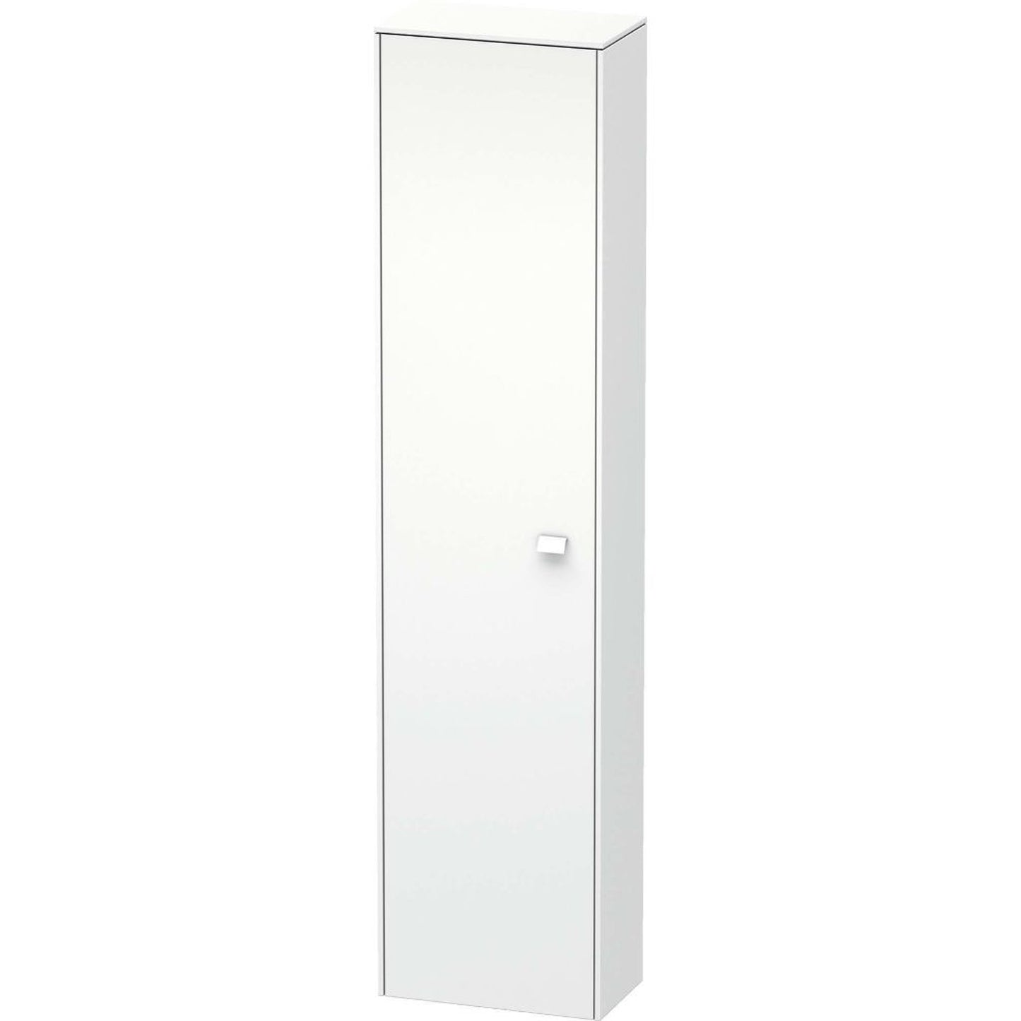 Duravit Brioso 17" x 70" x 9" Tall Cabinet With Left Door in White Matt