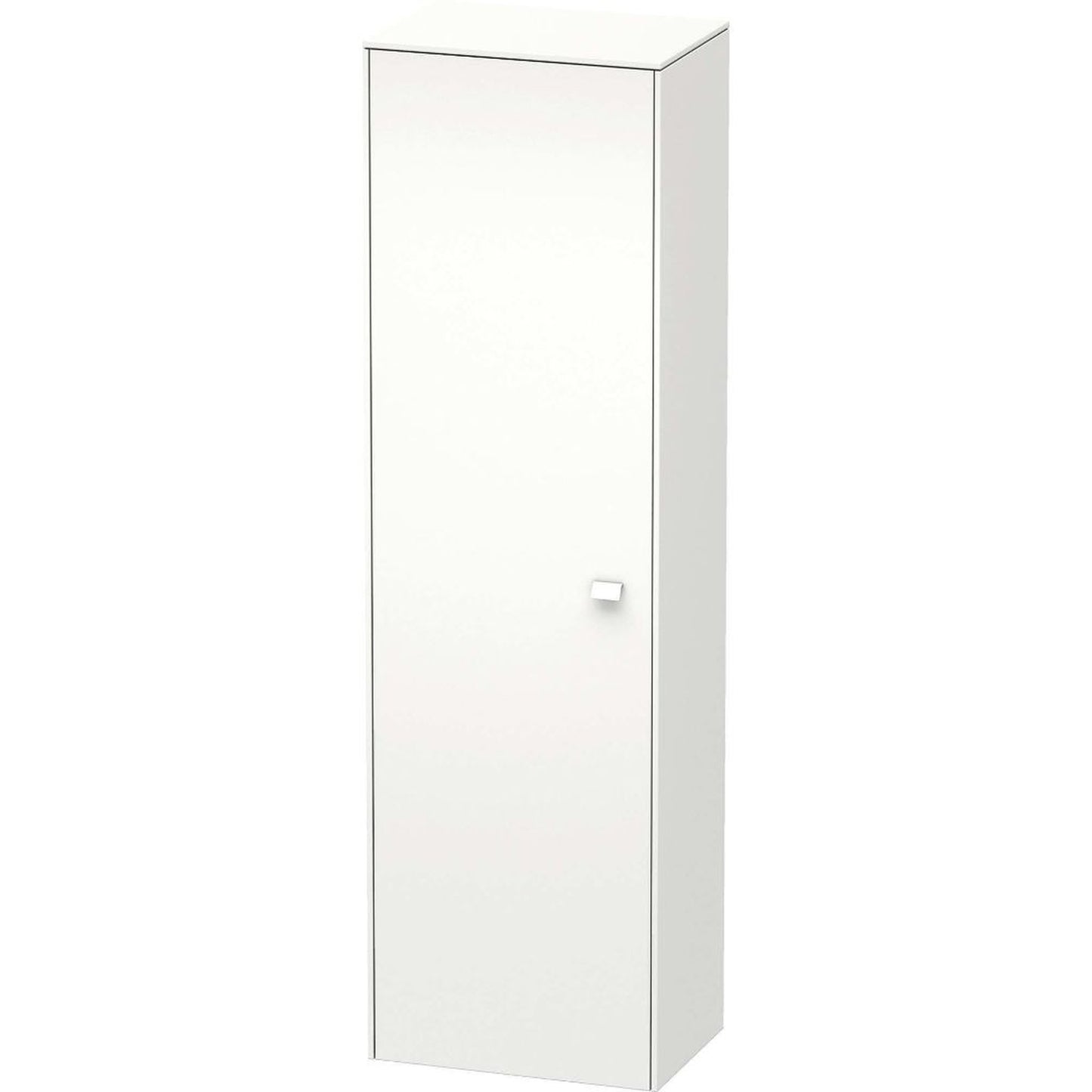Duravit Brioso 20" x 70" x 14" Tall Cabinet With Left Door in White Matt