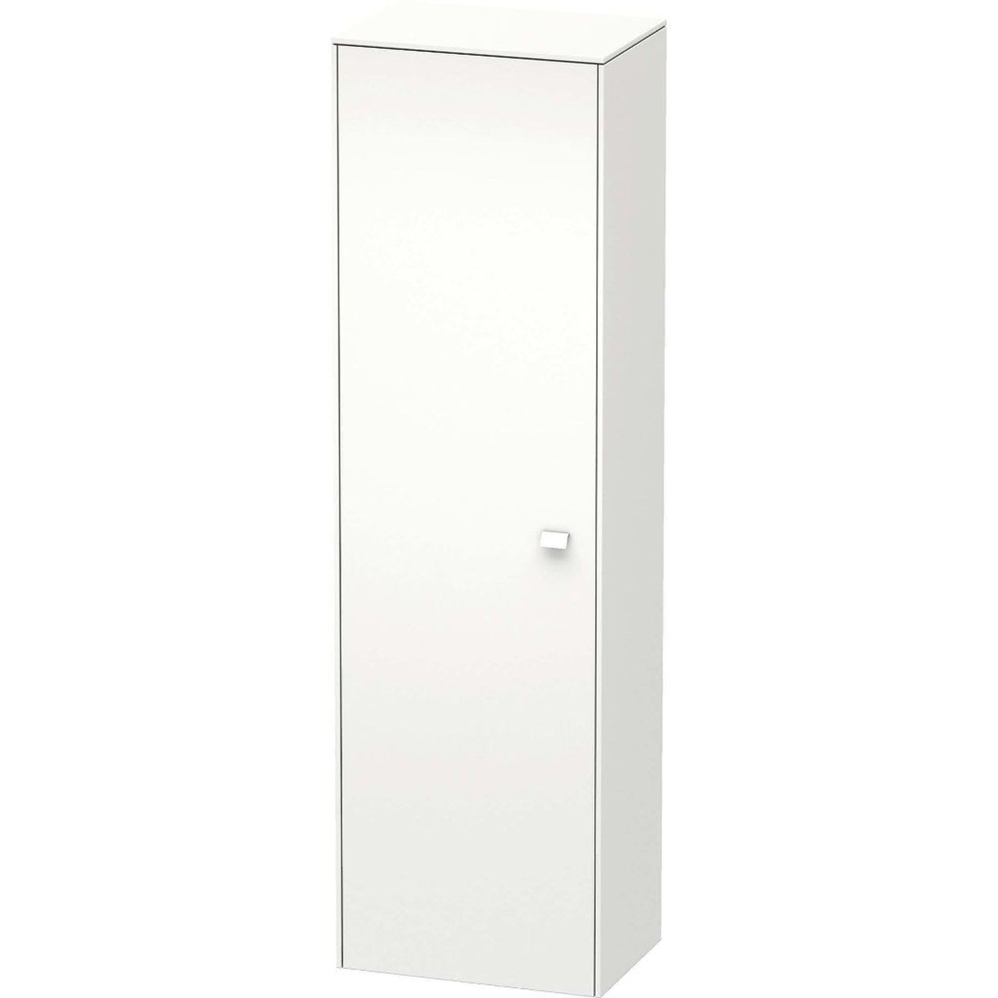 Duravit Brioso 20" x 70" x 14" Tall Cabinet With Left Door in White Matt