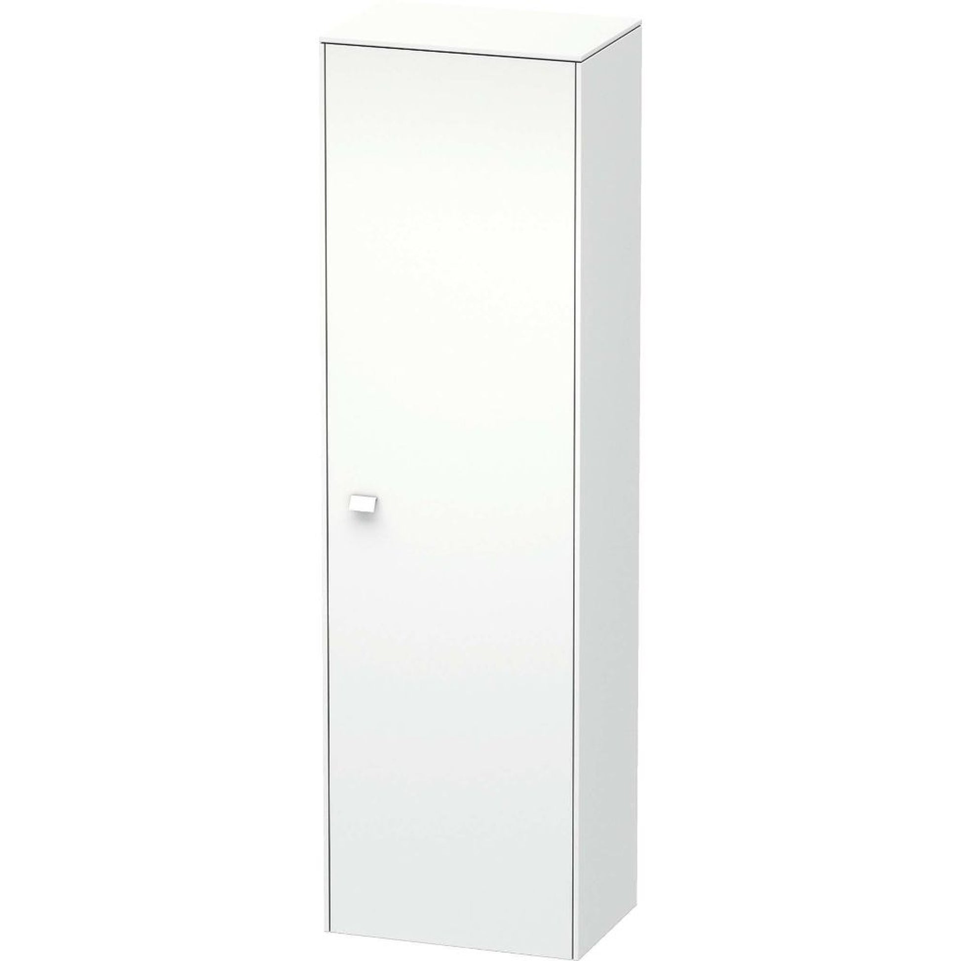 Duravit Brioso 20" x 70" x 14" Tall Cabinet With Right Door in White Matt