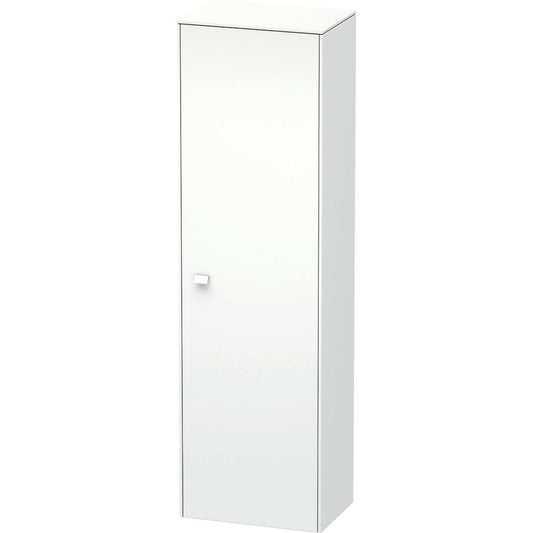 Duravit Brioso 20" x 70" x 14" Tall Cabinet With Right Door in White Matt