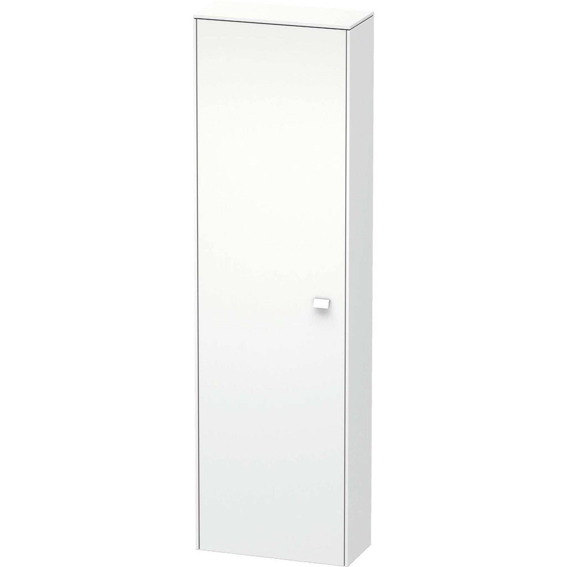 Duravit Brioso 20" x 70" x 9" Tall Cabinet With Left Door in White Matt