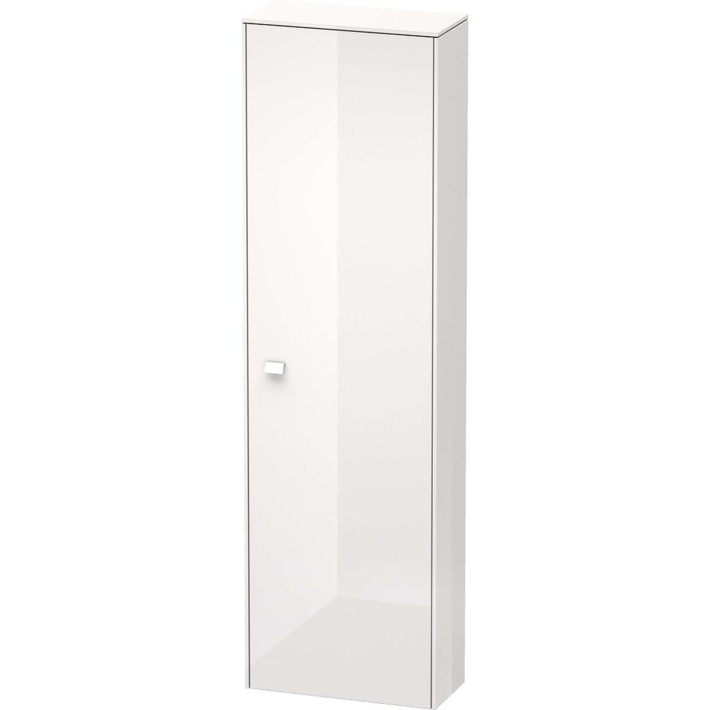Duravit Brioso 20" x 70" x 9" Tall Cabinet With Right Door in White High Gloss