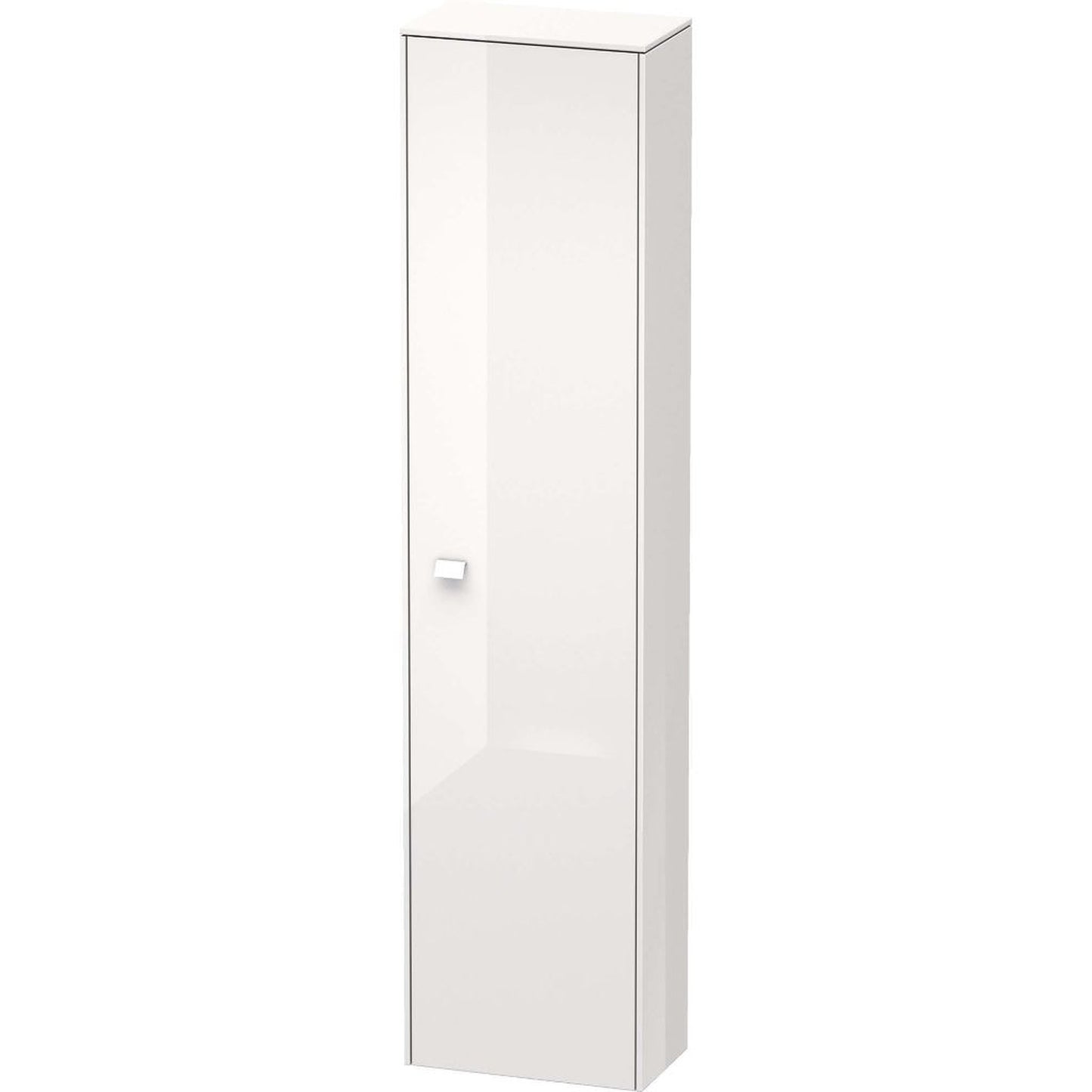 Duravit Brioso 20" x 79" x 14" Tall Cabinet With Right Door in White High Gloss