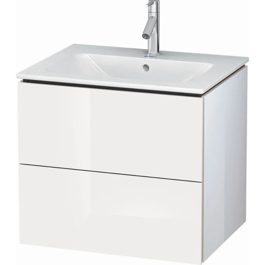 Duravit Brioso 24" x 22" x 19" White High Gloss Wall-Mount Vanity Kit