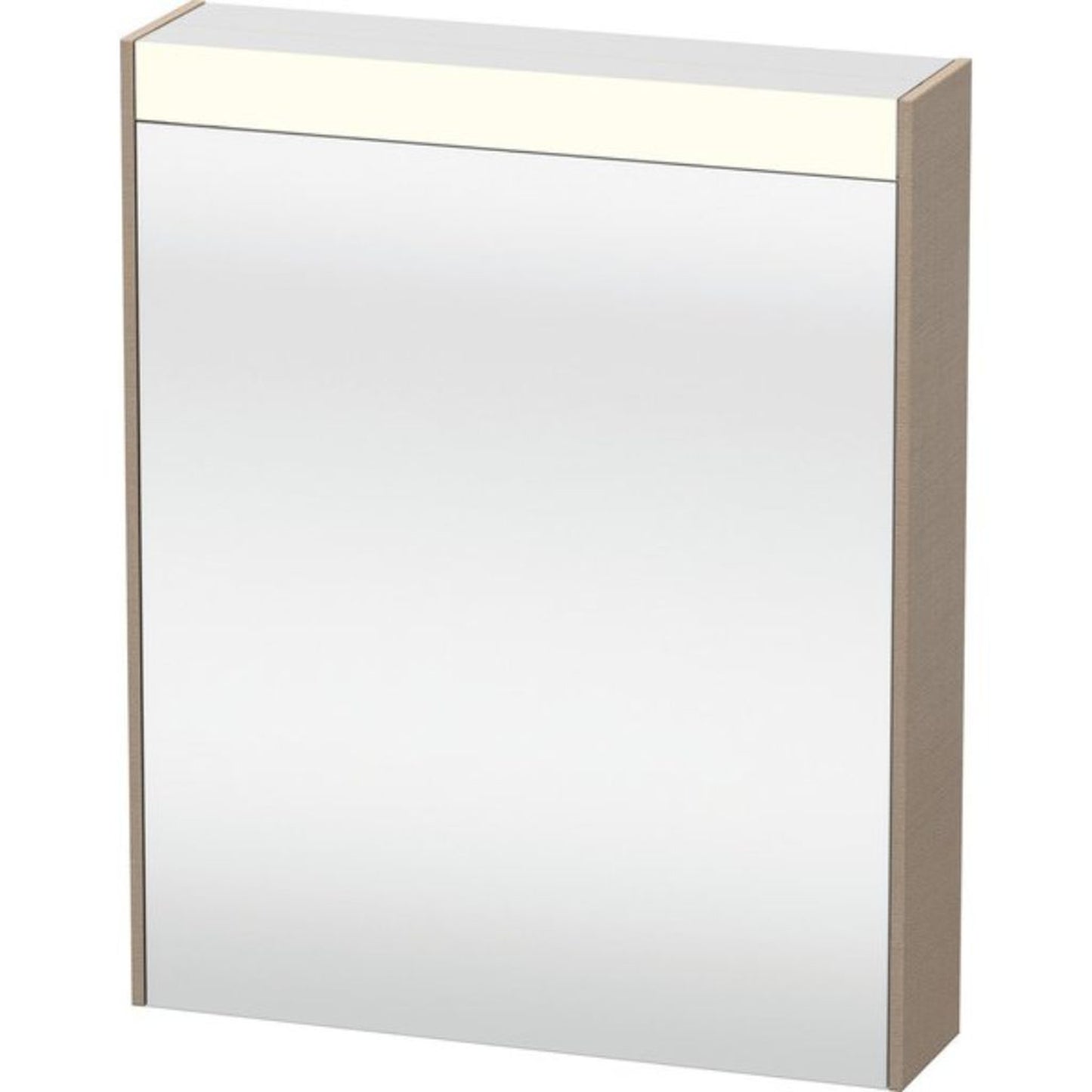 Duravit Brioso 24" x 30" x 6" Mirror With Right Hinge Cabinet and Lighting Linen