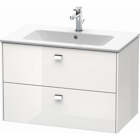 Duravit Brioso 32" x 22" x 19" White High Gloss Wall-Mount Vanity Kit