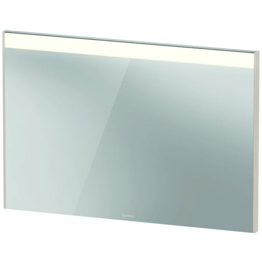 Duravit Brioso 40" x 28" x 2" Mirror With Lighting Taupe