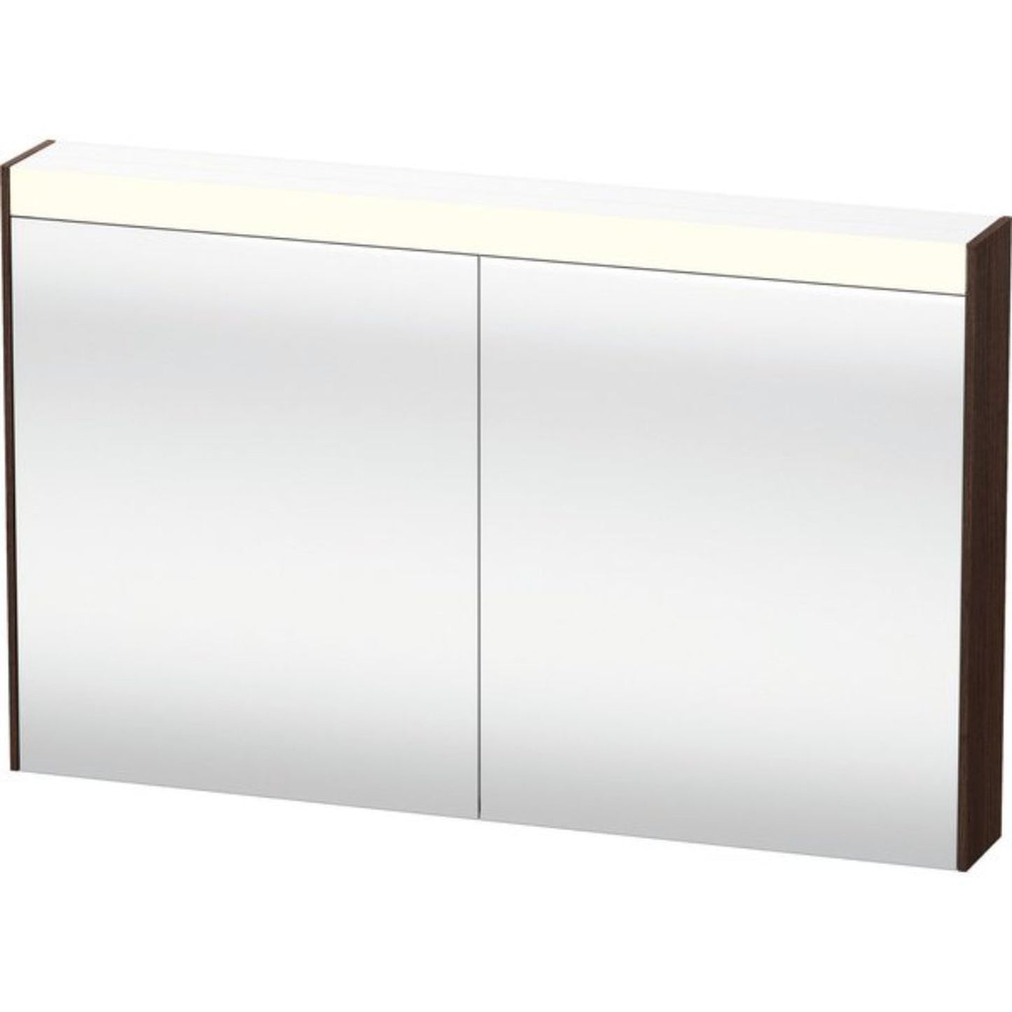 Duravit Brioso 48" x 30" x 6" Mirror Cabinet With Lighting Chestnut Dark