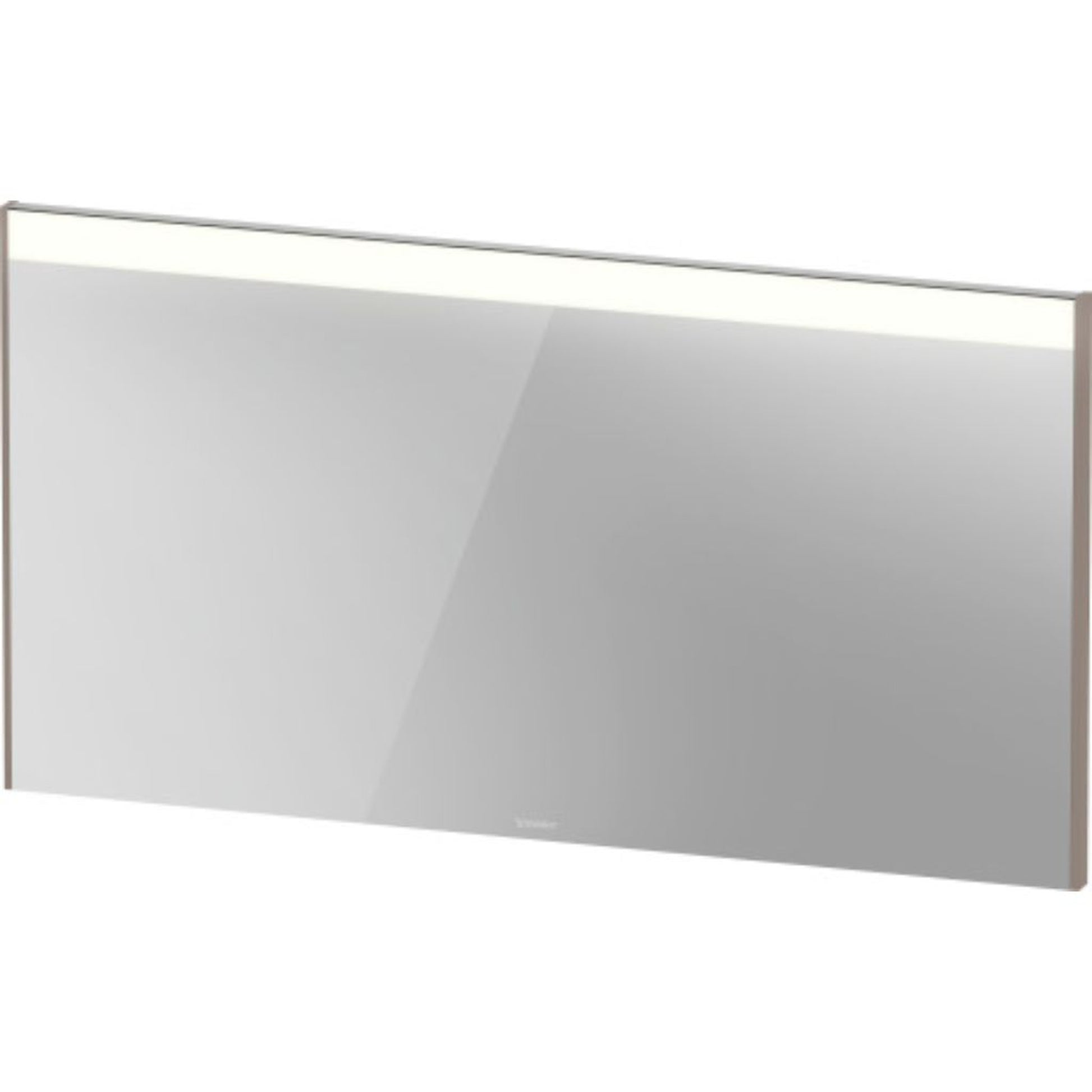 Duravit Brioso 52" x 28" x 1" Mirror With Lighting Basalt Matt