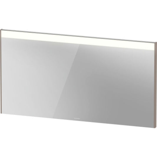 Duravit Brioso 52" x 28" x 1" Mirror With Lighting Basalt Matt
