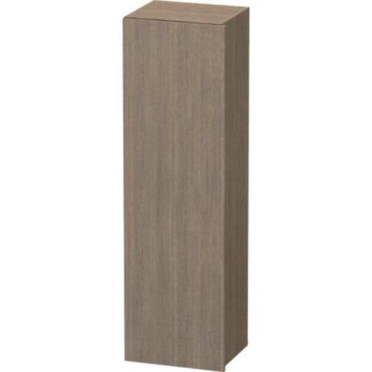 Duravit DuraStyle 16" x 55" x 14" Tall Cabinet With Left Hinge One Door in Oak Terra (DS1219L3535)