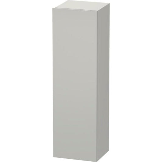 Duravit DuraStyle 16" x 55" x 14" Tall Cabinet With Right Hinge One Door in Concrete Grey Matt (DS1219R0707)