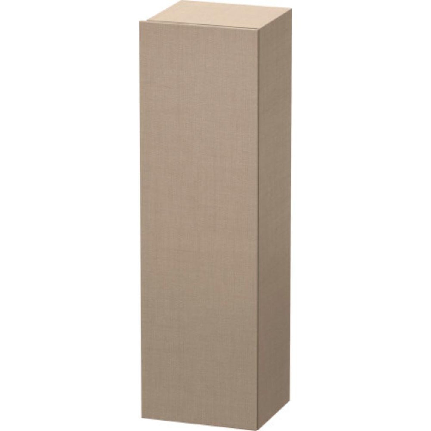 Duravit DuraStyle 16" x 55" x 14" Tall Cabinet With Right Hinge One Door in Linen (DS1219R7575)