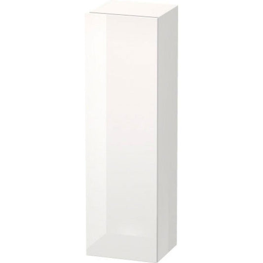 Duravit DuraStyle 16" x 55" x 14" Tall Cabinet With Right Hinge One Door in White High Gloss (DS1219R2222)