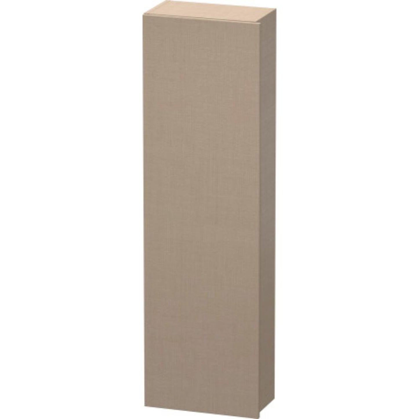 Duravit DuraStyle 16" x 55" x 9" Tall Cabinet With Left Hinge One Door in Linen (DS1218L7575)