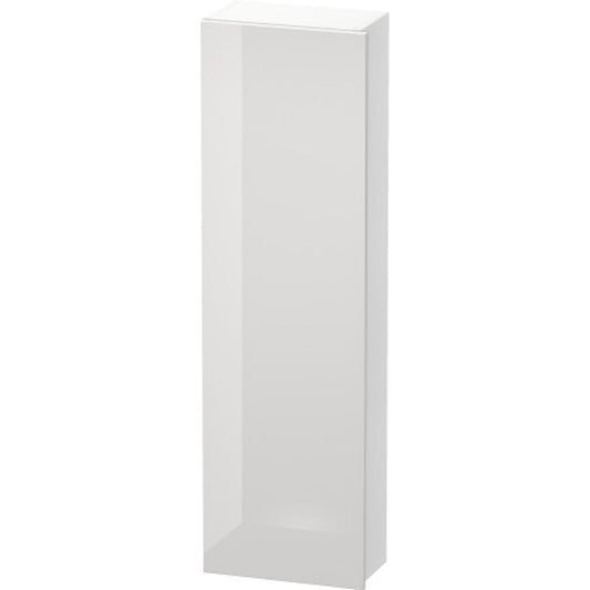 Duravit DuraStyle 16" x 55" x 9" Tall Cabinet With Left Hinge One Door in White High Gloss (DS1218L2218)