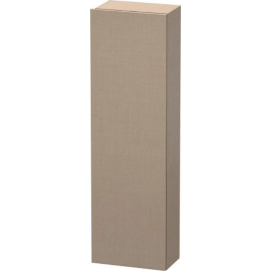 Duravit DuraStyle 16" x 55" x 9" Tall Cabinet With Right Hinge One Door in Linen (DS1218R7575)