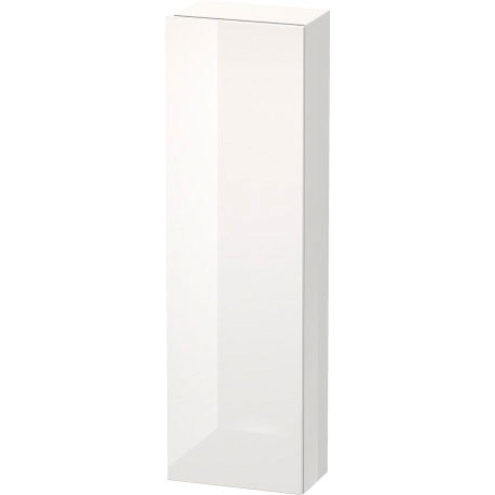 Duravit DuraStyle 16" x 55" x 9" Tall Cabinet With Right Hinge One Door in White High Gloss (DS1218R2222)