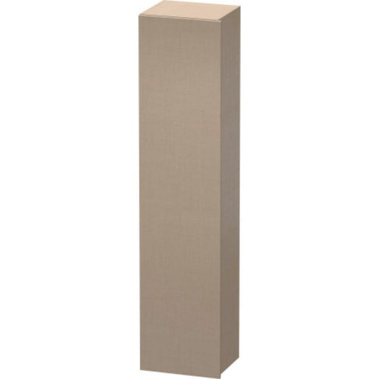 Duravit DuraStyle 16" x 71" x 14" Tall Cabinet With Left Hinge One Door in Linen (DS1229L7575)