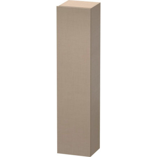 Duravit DuraStyle 16" x 71" x 14" Tall Cabinet With Right Hinge One Door in Linen (DS1229R7575)