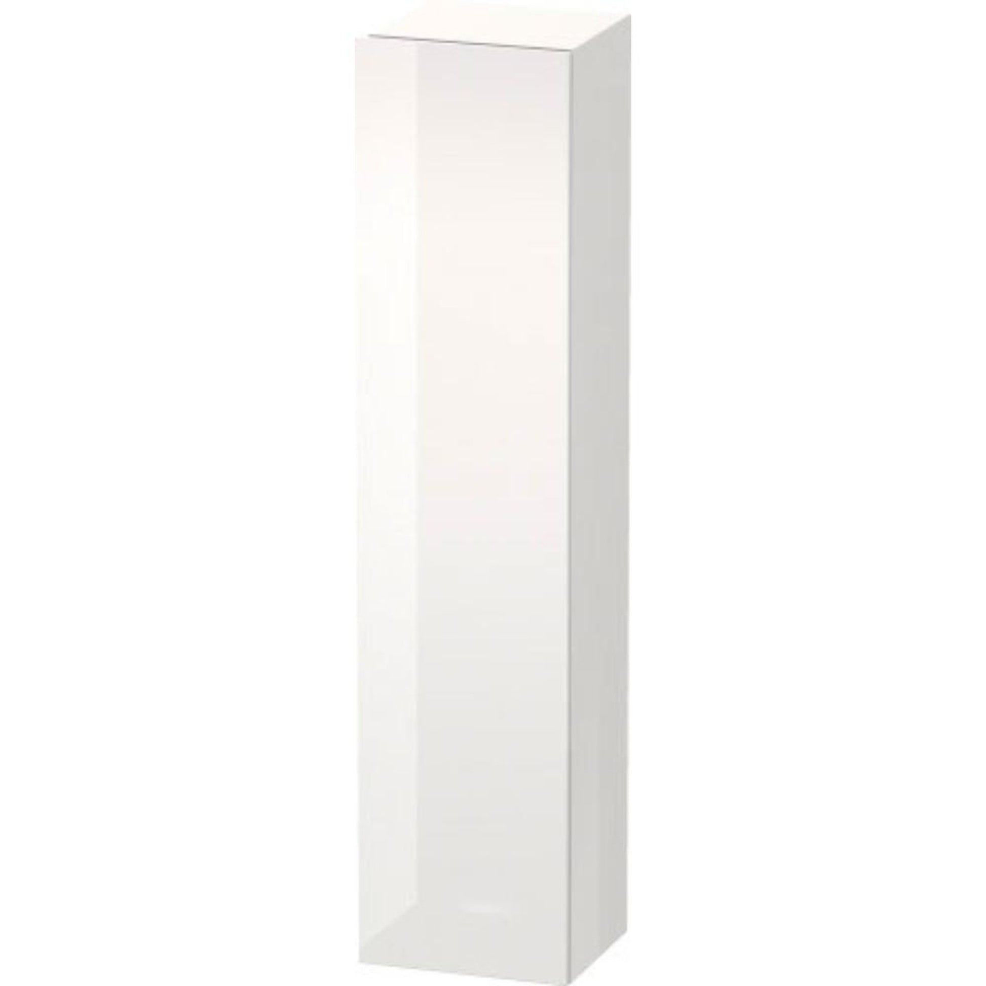 Duravit DuraStyle 16" x 71" x 14" Tall Cabinet With Right Hinge One Door in White High Gloss (DS1229R2222)
