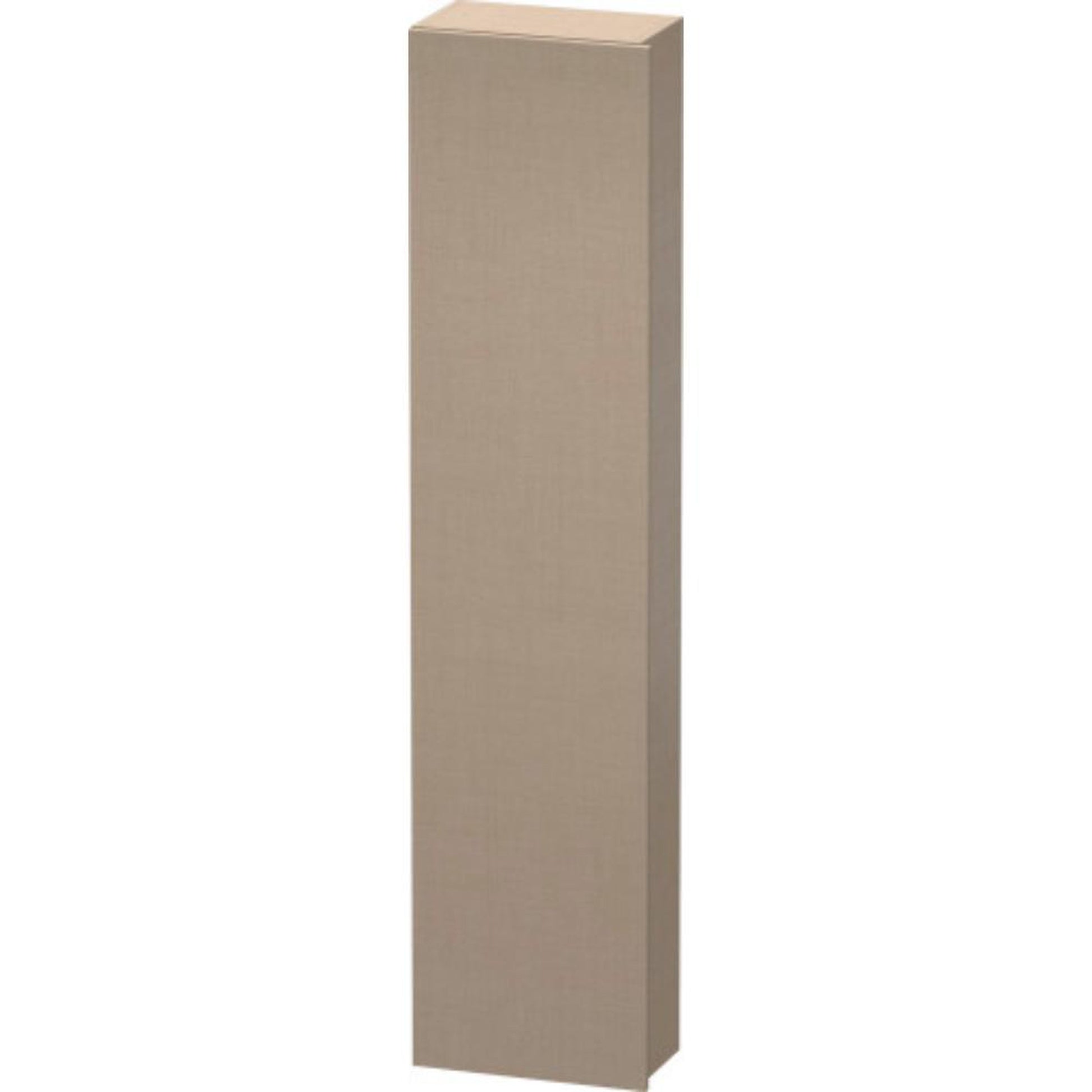 Duravit DuraStyle 16" x 71" x 9" Tall Cabinet With Left Hinge One Door in Linen (DS1228L7575)