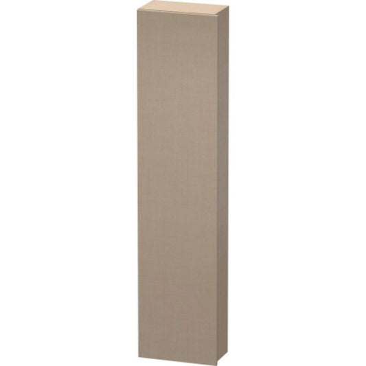 Duravit DuraStyle 16" x 71" x 9" Tall Cabinet With Left Hinge One Door in Linen (DS1228L7575)