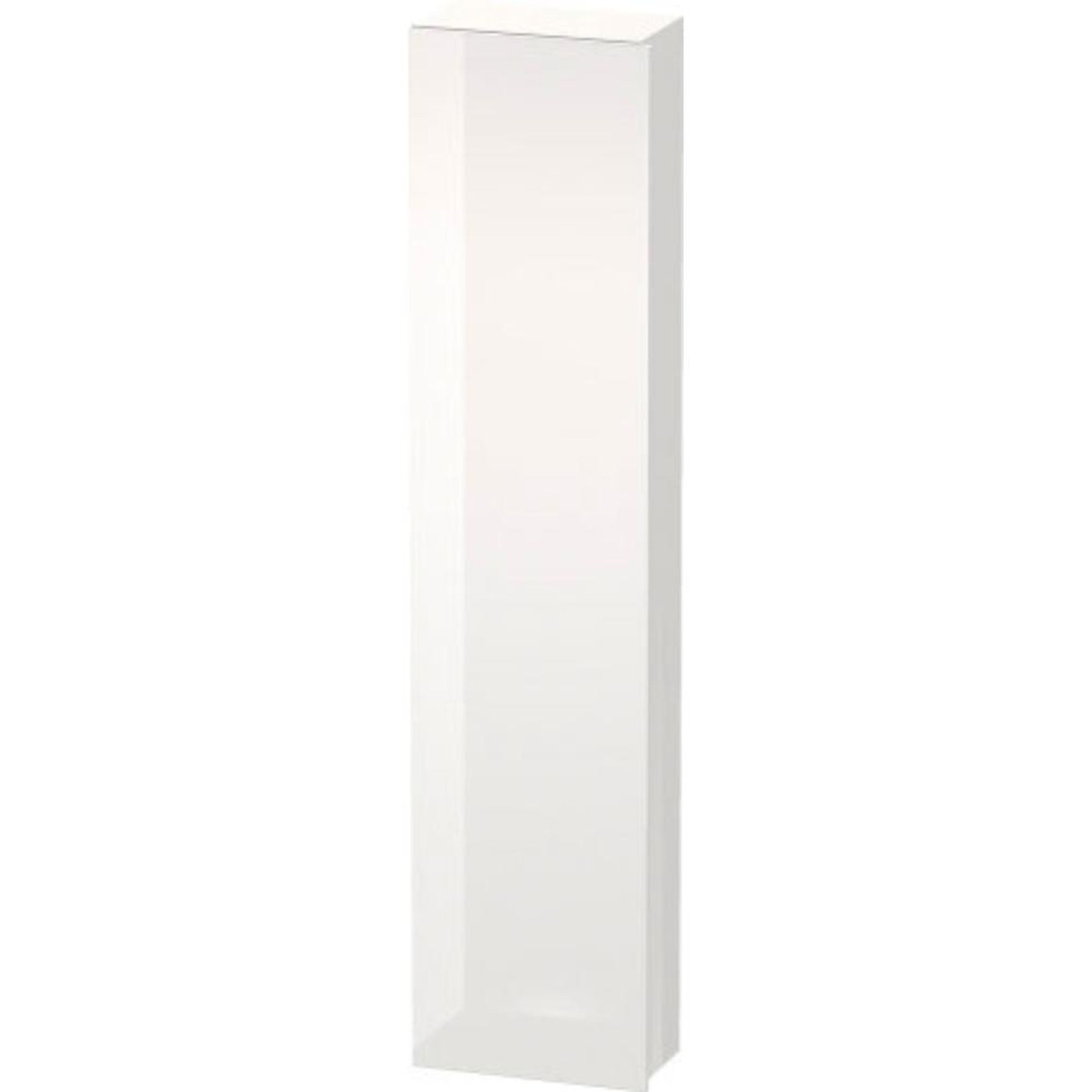 Duravit DuraStyle 16" x 71" x 9" Tall Cabinet With Left Hinge One Door in White High Gloss (DS1228L2222)