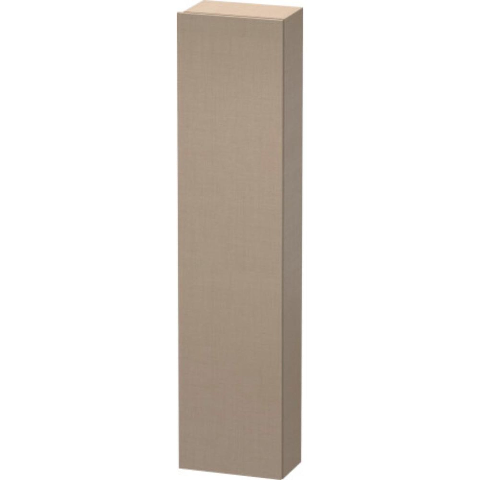 Duravit DuraStyle 16" x 71" x 9" Tall Cabinet With Right Hinge One Door in Linen (DS1228R7575)