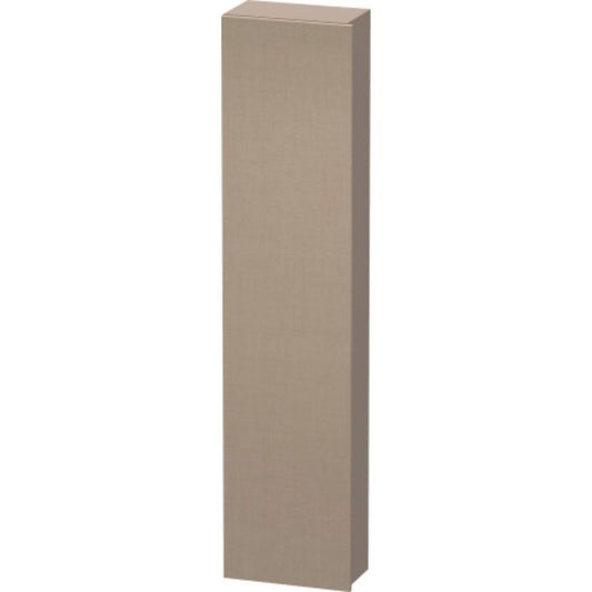 Duravit DuraStyle 16" x 71" x 9" Tall Cabinet With Right Hinge One Door in Linen and Basalt (DS1228R7543)
