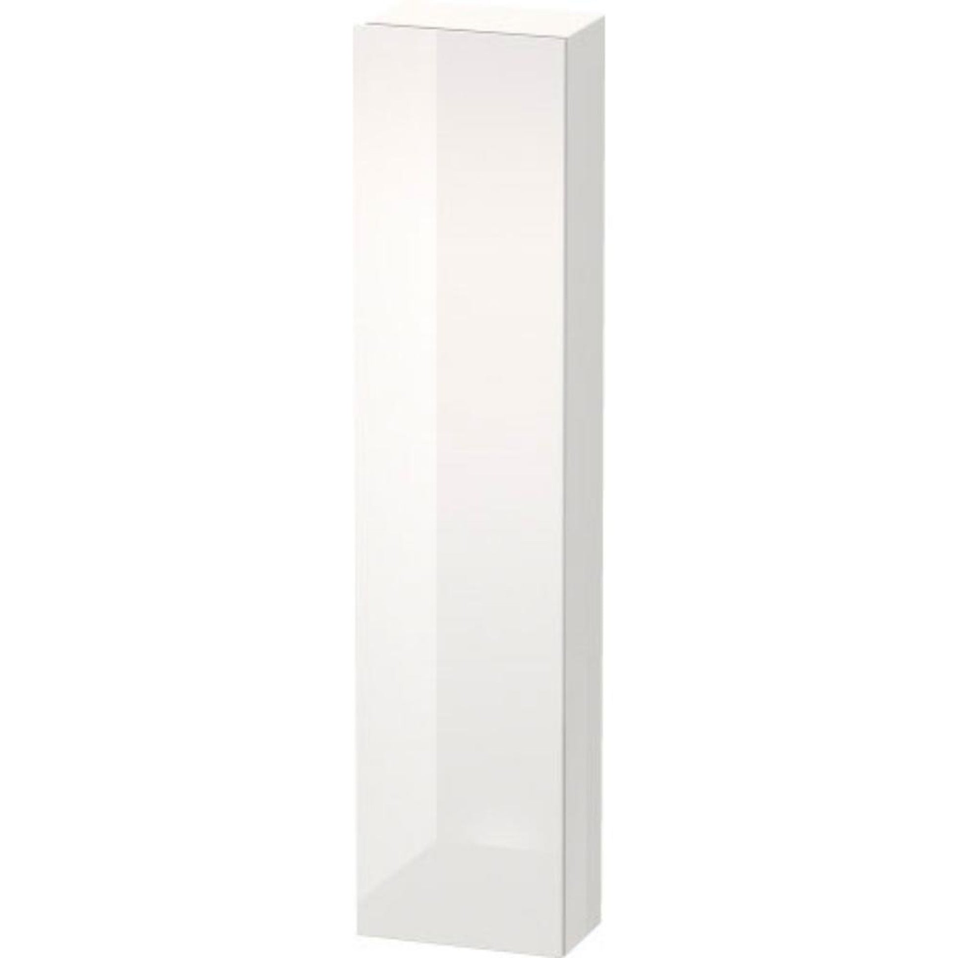 Duravit DuraStyle 16" x 71" x 9" Tall Cabinet With Right Hinge One Door in White High Gloss (DS1228R2222)