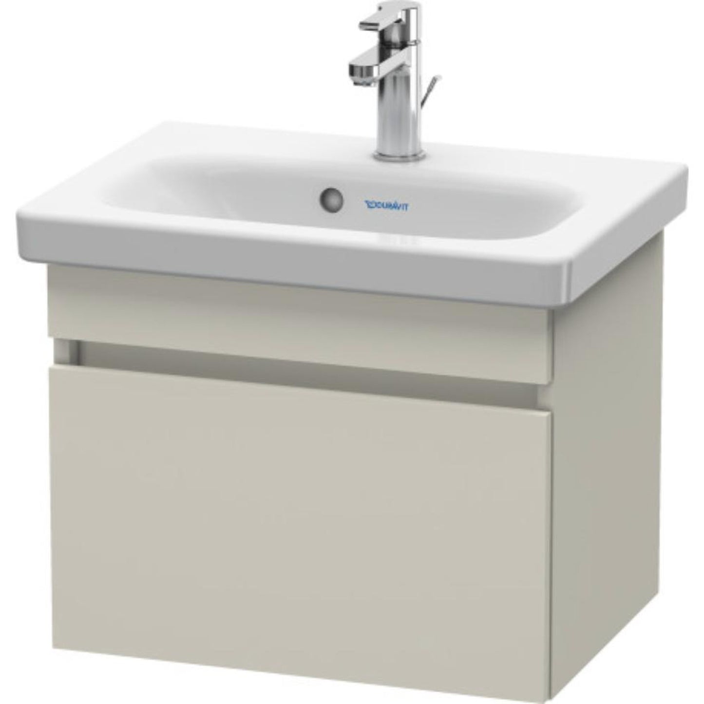 Duravit DuraStyle 20" x 16" x 14" One Drawer Wall-Mount Vanity Unit in Taupe (DS630309191)
